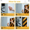 Datanly 6 Pcs Garage Wall Protector Garage Pole Padding Wall