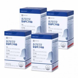 Chong Kun Dang Health Calcium Magnesium 180 Tablets 4 units