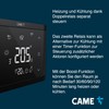 CAME TH/750 Wall Thermostat WiFi, App and Touch Screen, Double