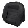 NLQR Driver and Passenger Bottom Replacement Seat Covers Microfiber Leather