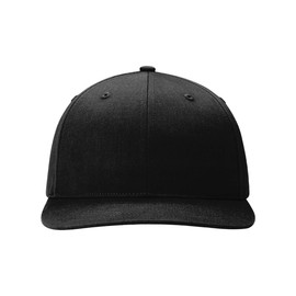 Richardson - Twill Back Trucker Cap (US, Alpha, One Size, Black)