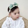 Rannyrena Bow Lace Headbands for Baby Girls Soft Tulle Ribbon