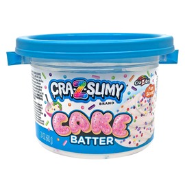 CRA-Z-Slimy - cubeta de Limo prefabricado de 24 onzas, con Aroma a Pastel, Transparente, elástico, Brillante, no pegajoso, 1.5 Libras, con...         