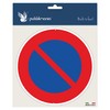 Pubblimania Prohibition sign made of aluminium, metal, round, 3 mm