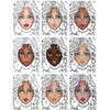 6pcs Skin Tone Alcohol Markers,Dual Double Tips Art Markers Drawing