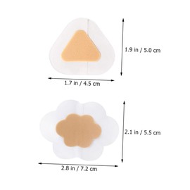 Baluue 20pcs Heel Blister Cushions for Women Comfortable Foot Patches Anti-wear Heel Pads Transparent Design for Prevent Rubbing Sliding Easy to Use Foot Blister Tape