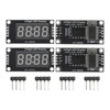 4 Sets Digital Tube Display Module LED 4 Digit 7