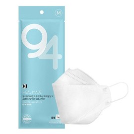 KF94 yellow dust prevention mask medium size, small size 50 sheets, medium size/white / KF94 황사방역용마스크 중형, 소형 50매입, 중형/화이트