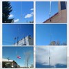 UAYESOK 20ft CB Base Station Antenna, 27MHZ Aluminum Alloy CB