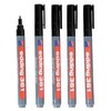 Edding 361 Whiteboard Marker, feine Spitze, 5 Stifte