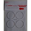 4 Replacement Gaskets compatible with Original Magic Bullet