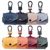 OSALADI 2pcs Simple Imitation Leather Earphone Case Cover for Portable