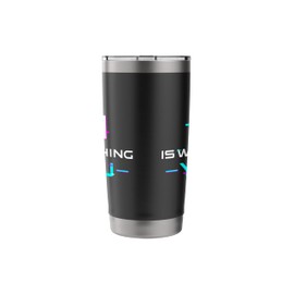 Artificial Intelligence Funny AI Is Watching You Stainless Steel Insulated Tumbler