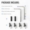 Push Wheelchair Handle Extender (300lbs Weight Capacity), Universal Wheelchair Accessories