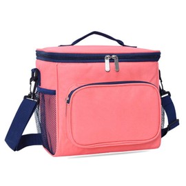 Insulated Bag Cooler Bag Large Capacity Insulated Lunch Bag Picnic Bag Thermal Bag Cooling Bag Cooler Tote Bag Shoulder Bag 10L Leakproof for Travel Beach Shopping School Work Camping Fishing Party
