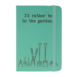 Stands Out, Supplying Outstanding Gifts I'd Rather Be In The Garden A6 Hardback Ruled Notebook
