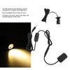 5pcs Mini LED Spot Lights USB 5V 6.6ft Warm Light