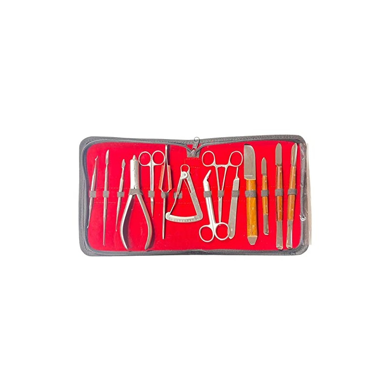 AAProTools 14 Pcs Dental Lab Technician Wax Modelling Knife Carvers