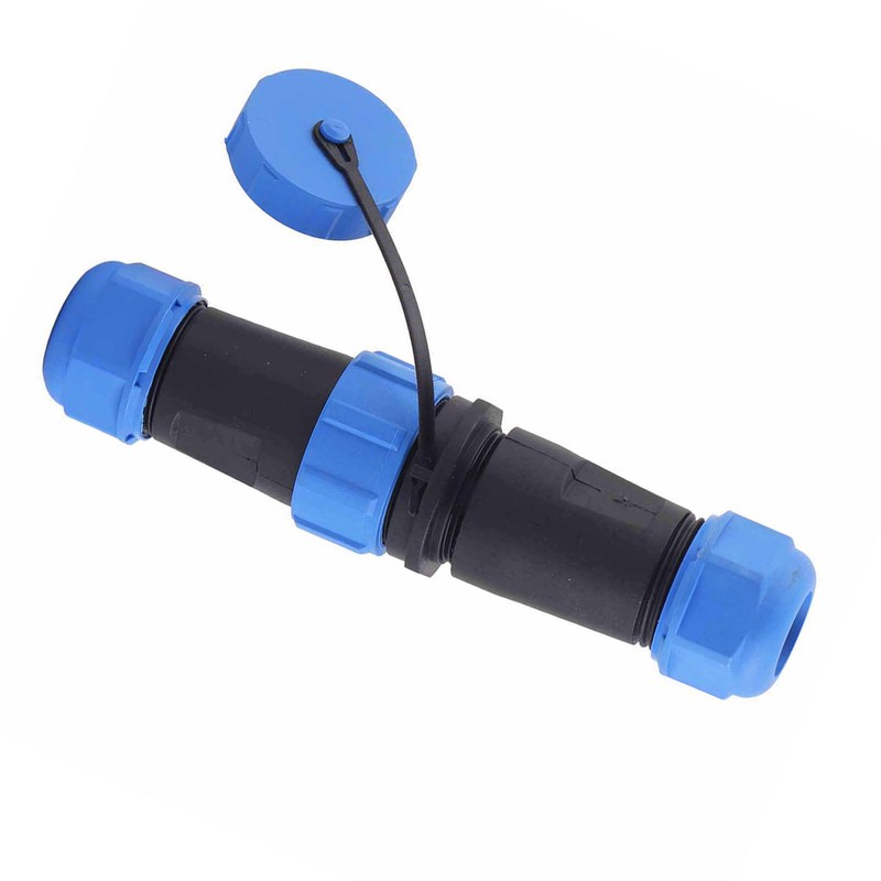 SP21 IP68 4Pin Waterproof Plastic Aviation Plug Socket Cable in