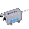 Fdit Rotary Revolution Counter, 75-I 5 Digits Display Mechanical Resettable