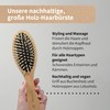4002 NIY Niyok Hair Brush Large Wooden Nubs