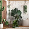 CQ Garden Ceiling Hooks for Hanging Plants, Plant Hangers Outdoor
