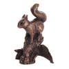 Butler & Peach - Solid Bronze Miniature Red Squirrel