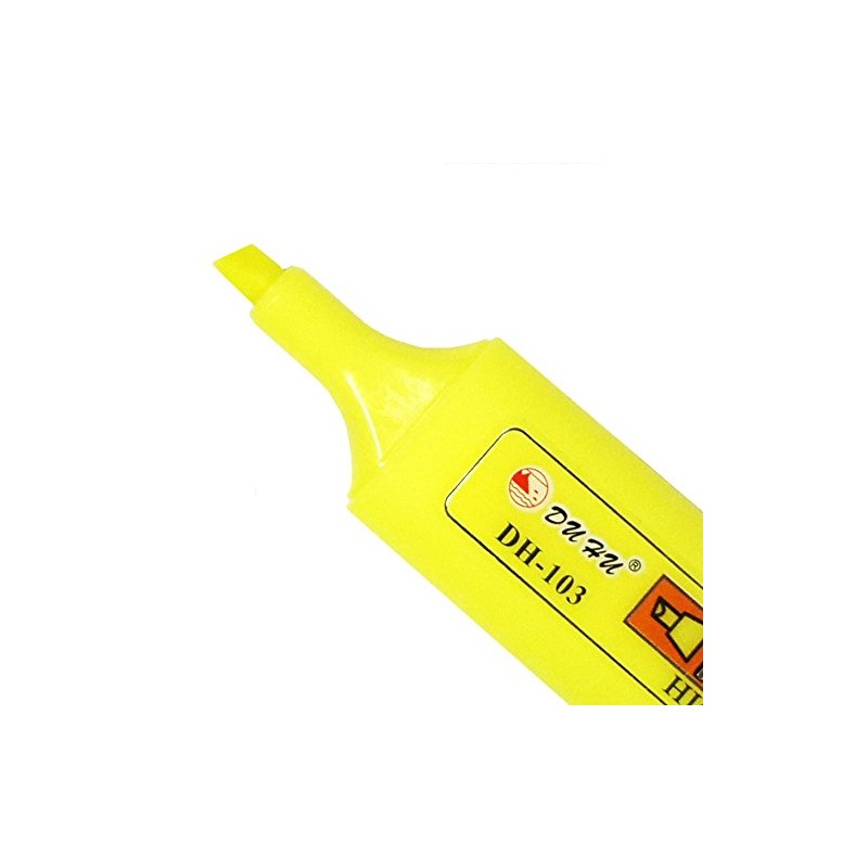 Neon Yellow DH-103 Pack of 12 Non Toxic Chisel Tip