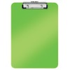 Leitz WOW A4 Clipboard, Premium Hard Plastic Clipboard, 80 Sheet