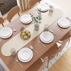 Encasa XO Dining Table Runner | Handmade Ribbed Style Cotton