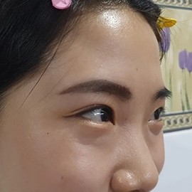 Eyebrow drawing guide eyebrow frame arch type-WFIQFD5 / 눈썹그리기 가이드 눈썹틀 아치형-WFIQFD5