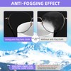 Lens Anti-Fog Cloth, Soft Fiber Lens Cleaning Anti-Fog Glasses Cloth,