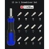 Yosinda 13-in-1 Multi-Bit Screwdriver Set - Super Durable, Comfortable Cushion-Grip