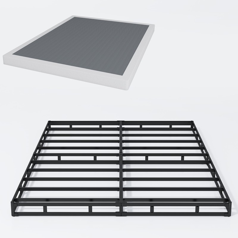 Vaciwe 4 Inch Full Box Spring and Cover Set, Box