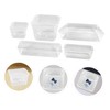 Outanaya 13pcs Drawer Organizers Desk Bathroom Kitchen and Bedroom Storage
