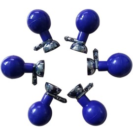 ECG/EKG Suction Electrode Ball Adult Size 1.02 inch Set of 6