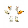 Watsu Life Chopsticks Rest Ceramic Cute Cat Design Tabletop Accessories,
