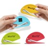 Muclip 4 Pack Letter Opener with Magnetic Stickers - Hidden