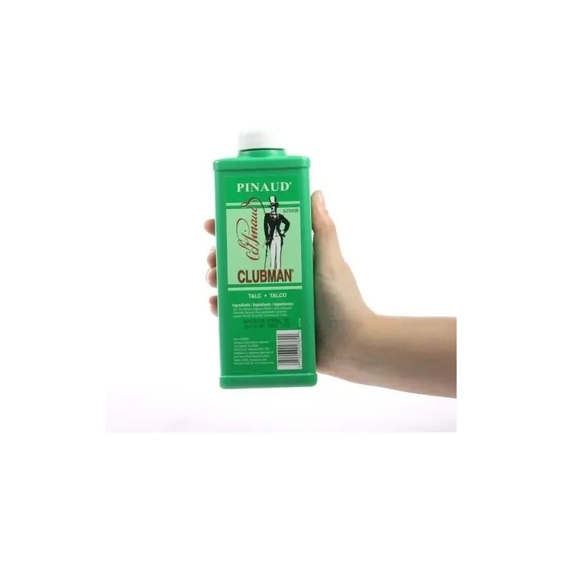 Talco Blanco Clubman Pinaud 255ml 9oz Ultra Fino Barbero