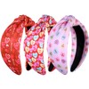 JERTOCLE Valentine's Day Headband Holiday Headband Accessories for Women Printed