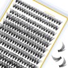 Lash Clusters 280 Pcs 30D-0.07D-10mm B&Q LASH Individual Lashes 10D