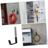 Operitacx Heavy Duty Garage Hooks 2pcs Removable Wall Hooks Storage