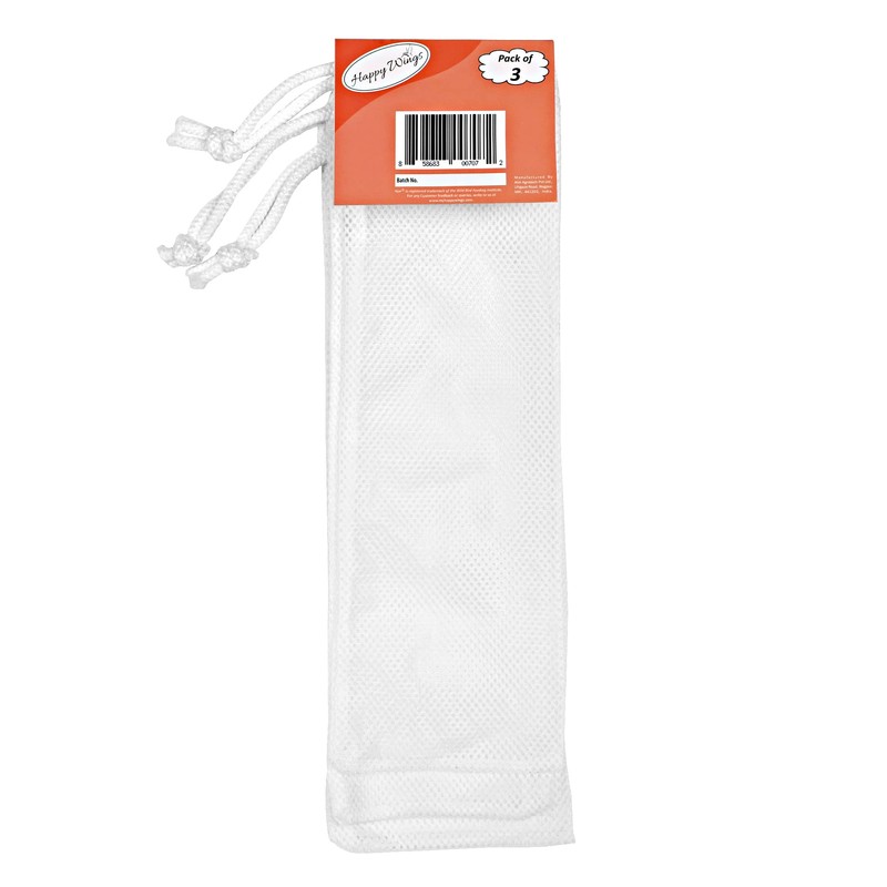 Happy Wings Refillable Nyjer Thistle Sock Feeder, 3 Socks- Easy-Fill,