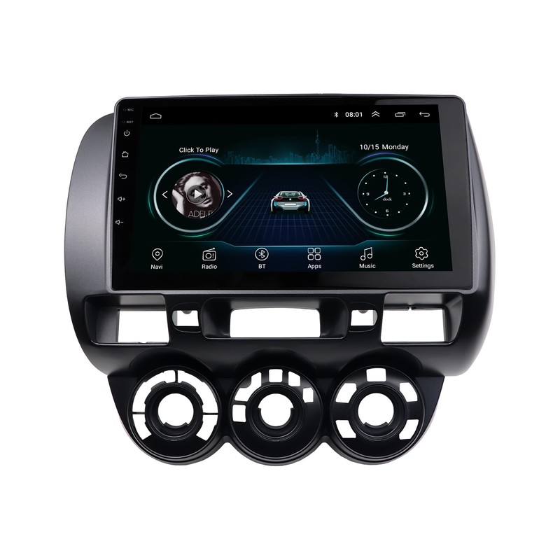 DKMUS Stereo Bezel for Honda Fit 2007-2008 (American Version) Dash