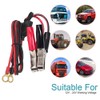 KUNCAN Alligator Clips Battery Terminals - Battery Alligator Clips to