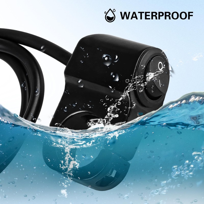 SOLLON 12 V Motorcycle Switch Handlebar 22 mm Motorcycle Switch