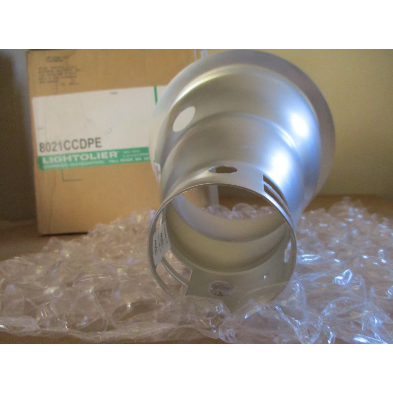 Lightolier *NEW Lightolier 8021CCDPE Recessed Downlight 6'' Open Vertical Polished