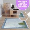 TidyFriend Dog Pee Pad Holder Tray Fits for 28” x