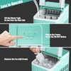 COSTWAY Countertop Ice Maker, 26Lbs/24H Portable Ice Machine with Self-Cleaning