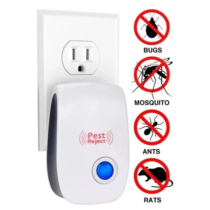 Ameribox Ultrasonic Pest Insect Rodent Repeller Electronic Plug-In Mice Rat